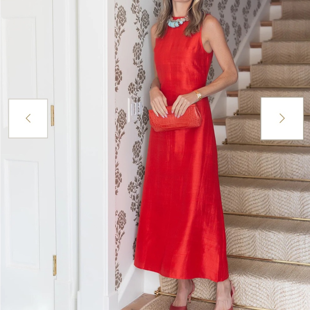 Julia amory red Jane dress small